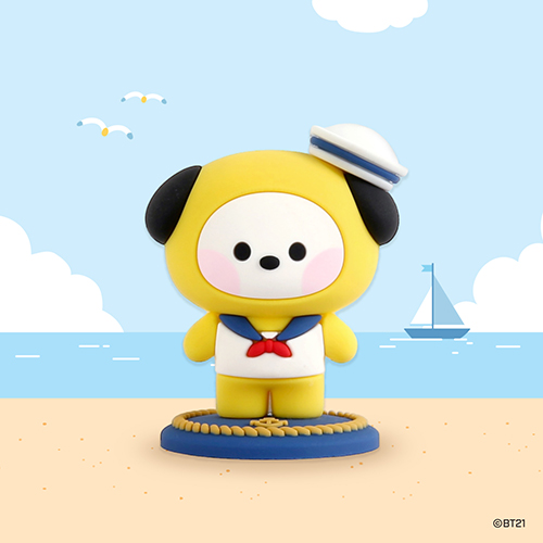 Stan N37 Exclusive - BT21 Marine Series: 2 Inch Figure & Keychain Collector's Set