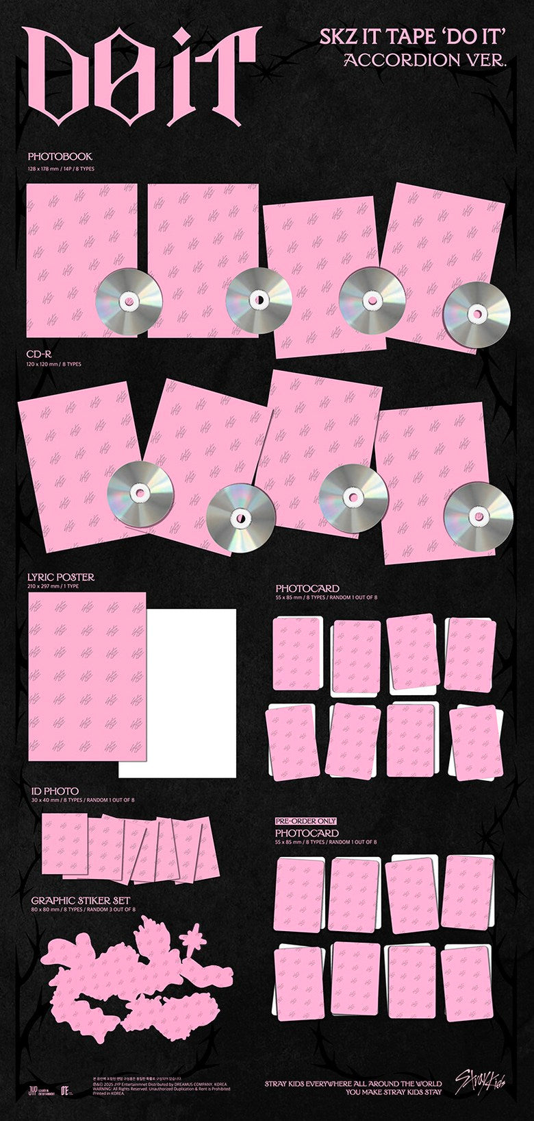 SKZ IT TAPE DO IT – Accordion Ver