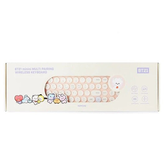 BT21 RJ minini Multi-Pairing Wireless Keyboard