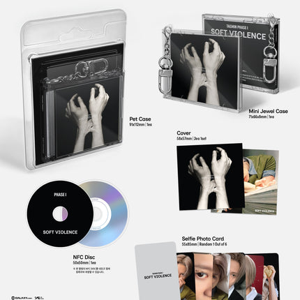 TAEMIN PHASE I Soft Violence KEYRING packshot
