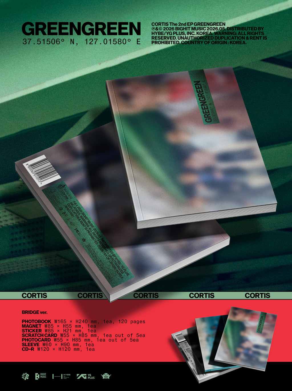 CORTIS The 2nd EP [GREENGREEN]