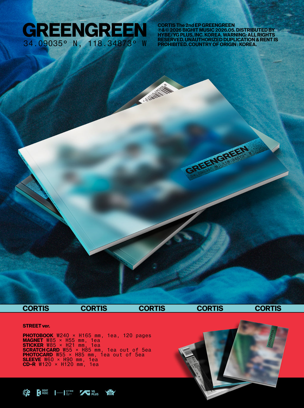 CORTIS The 2nd EP [GREENGREEN]