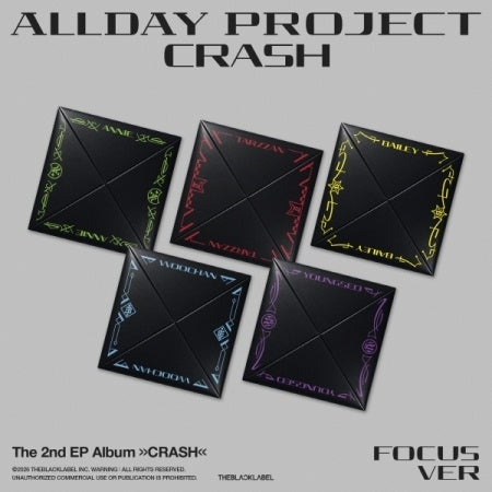 ALLDAY PROJECT - [CRASH] 2nd EP Album FOCUS RANDOM Version