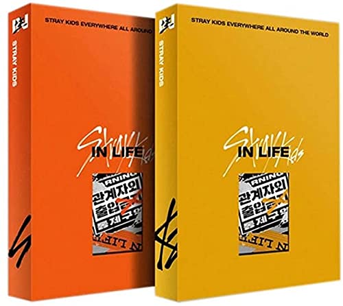 Stray Kids IN生 (IN LIFE) 1st Full Album — front cover, official JYP Entertainment, ships from US