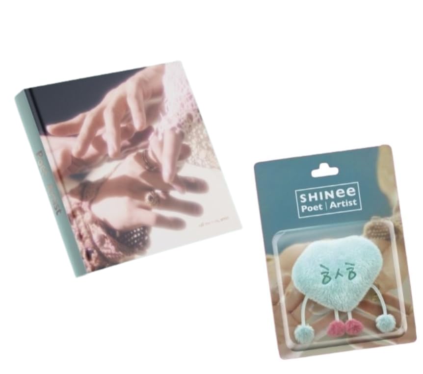 SHINee Poet | Artist Photobook + Fluffy NFC Album Set (Select one of the characters)