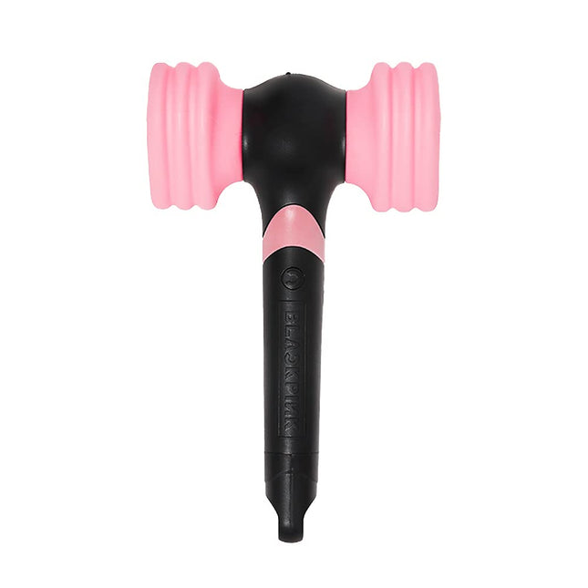 Blackpink official lightstick in pink and black colors.