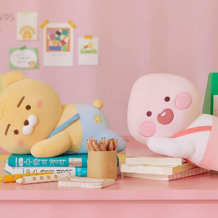 Ryan and Apeach Offcial Merchandise- Friends Characters with Suspenders 12 Inch Tummy Time Ryan Apeach Muzi Tube Neo J Z and FR0D0