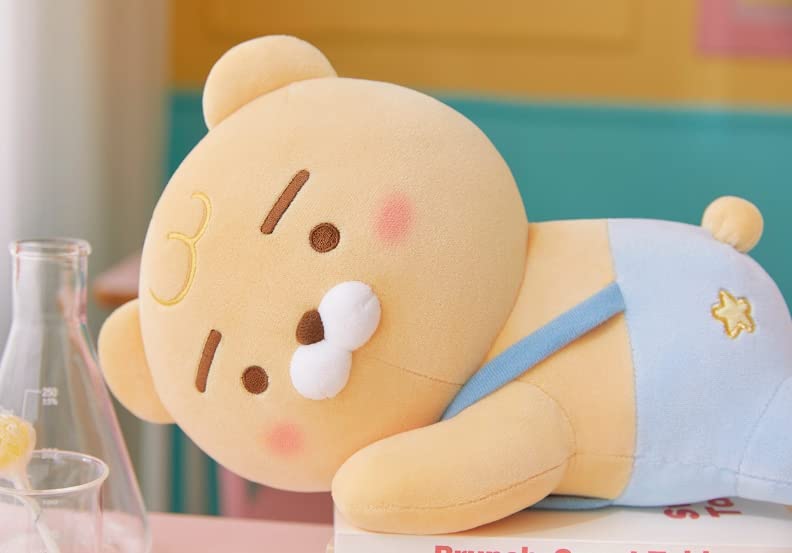 Ryan and Apeach Offcial Merchandise- Friends Characters with Suspenders 12 Inch Tummy Time Ryan Apeach Muzi Tube Neo J Z and FR0D0