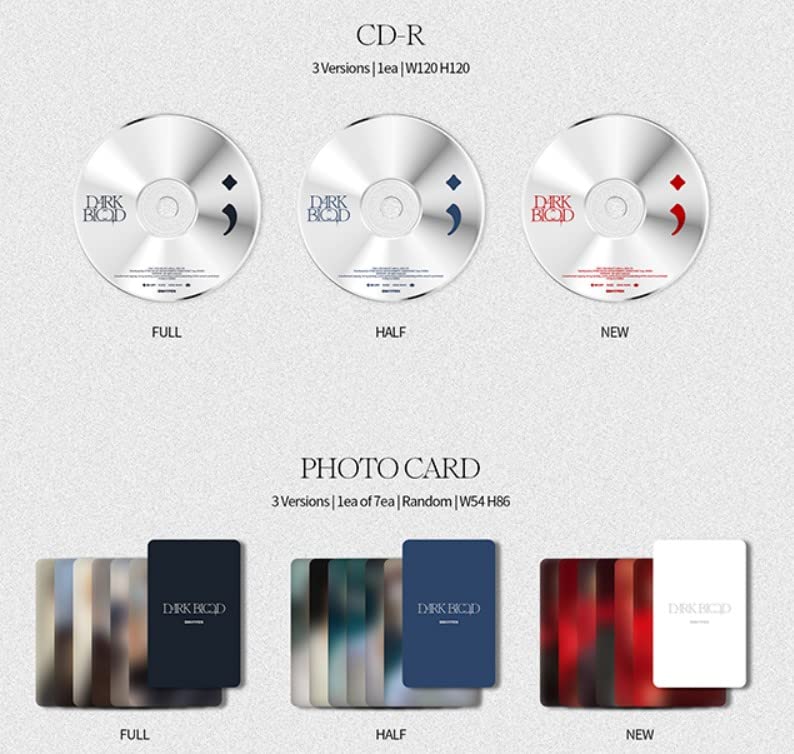 ENHYPEN DARK BLOOD Photobook 3 Ver SET