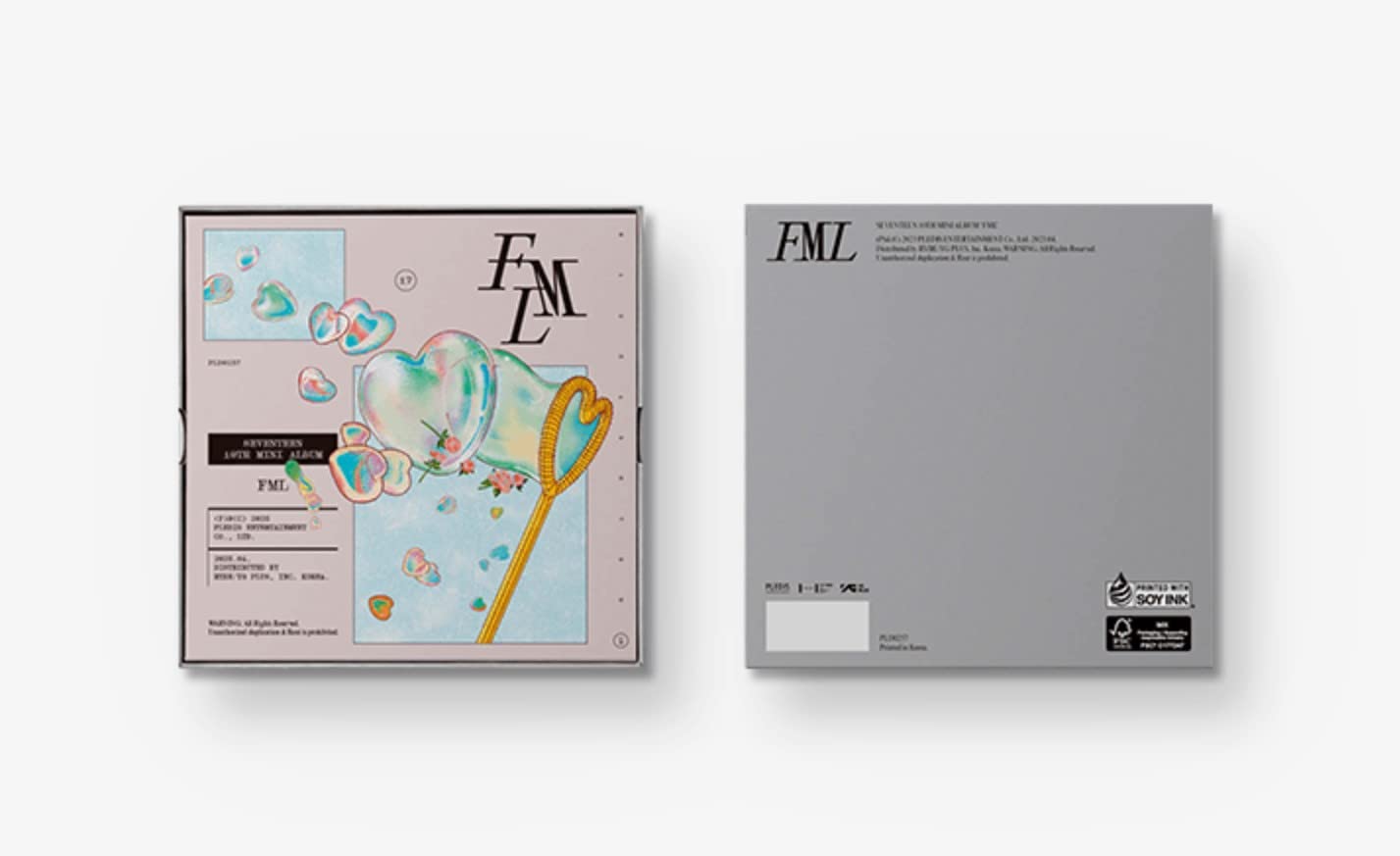 SEVENTEEN FML 10th Mini Album CARAT Ver (RANDOM)
