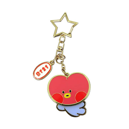 BT21 TATA minini Metal Yurayura Keychain — Last Stock