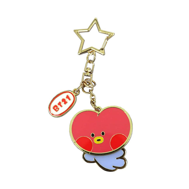 BT21 TATA minini Metal Yurayura Keychain — Last Stock
