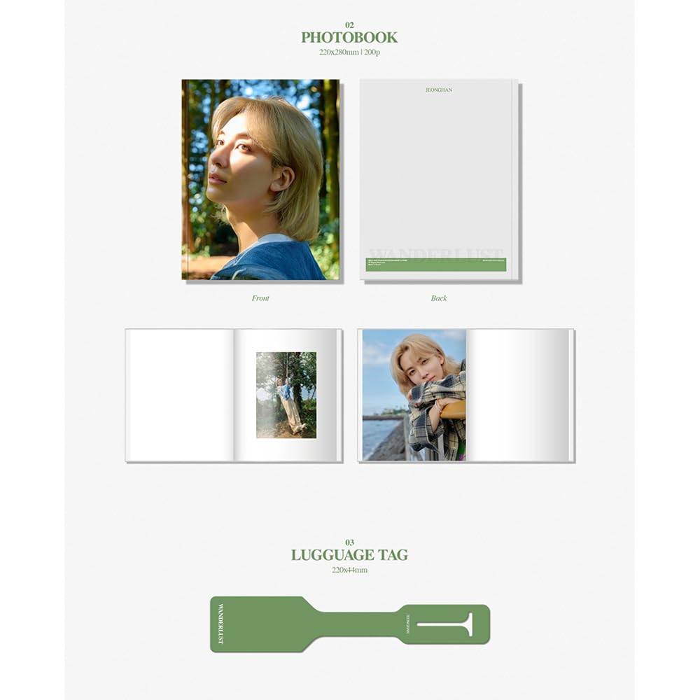 JEONGHAN(SEVENTEEN) [WANDERLUST] PHOTOBOOK
