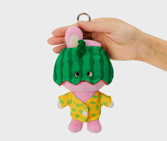 BT21 Official Summer Rain Watermelon Themed Keyring