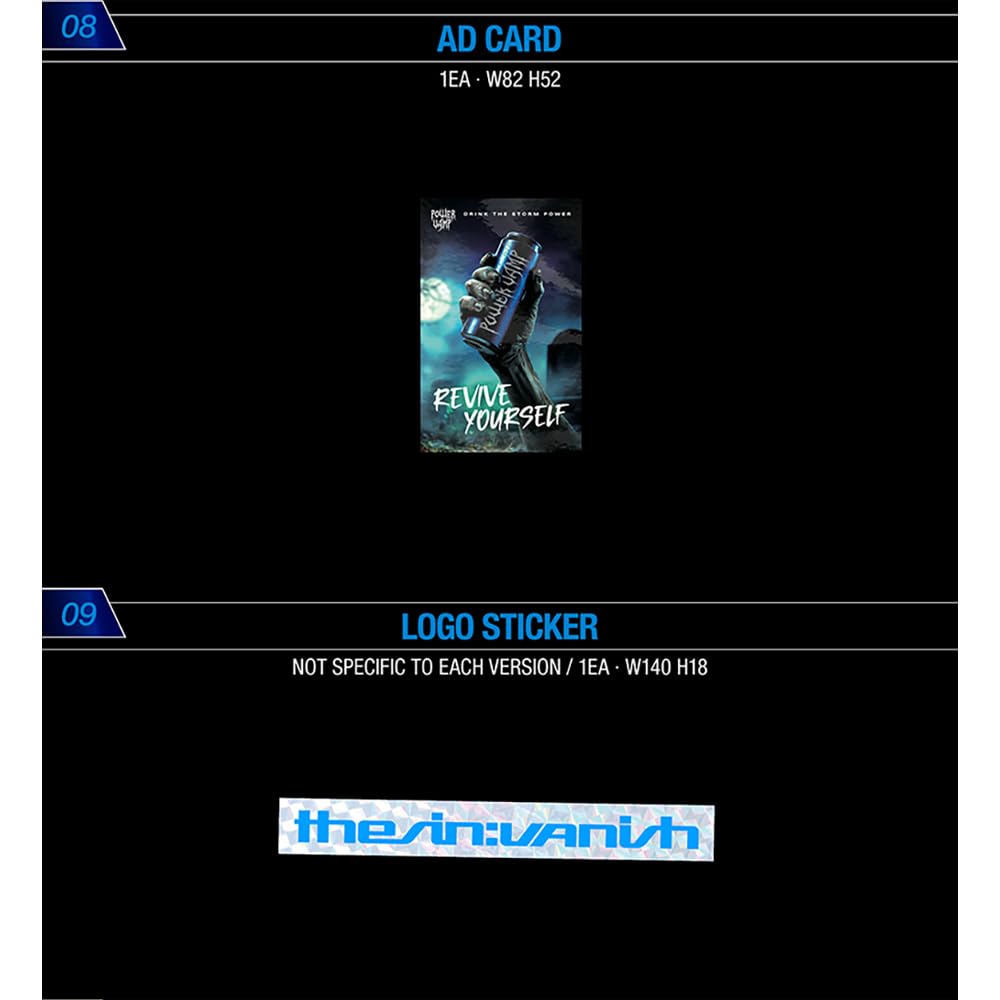 ENHYPEN [7th Mini Photobook Album THE SIN : VANISH](STORM Ver.)