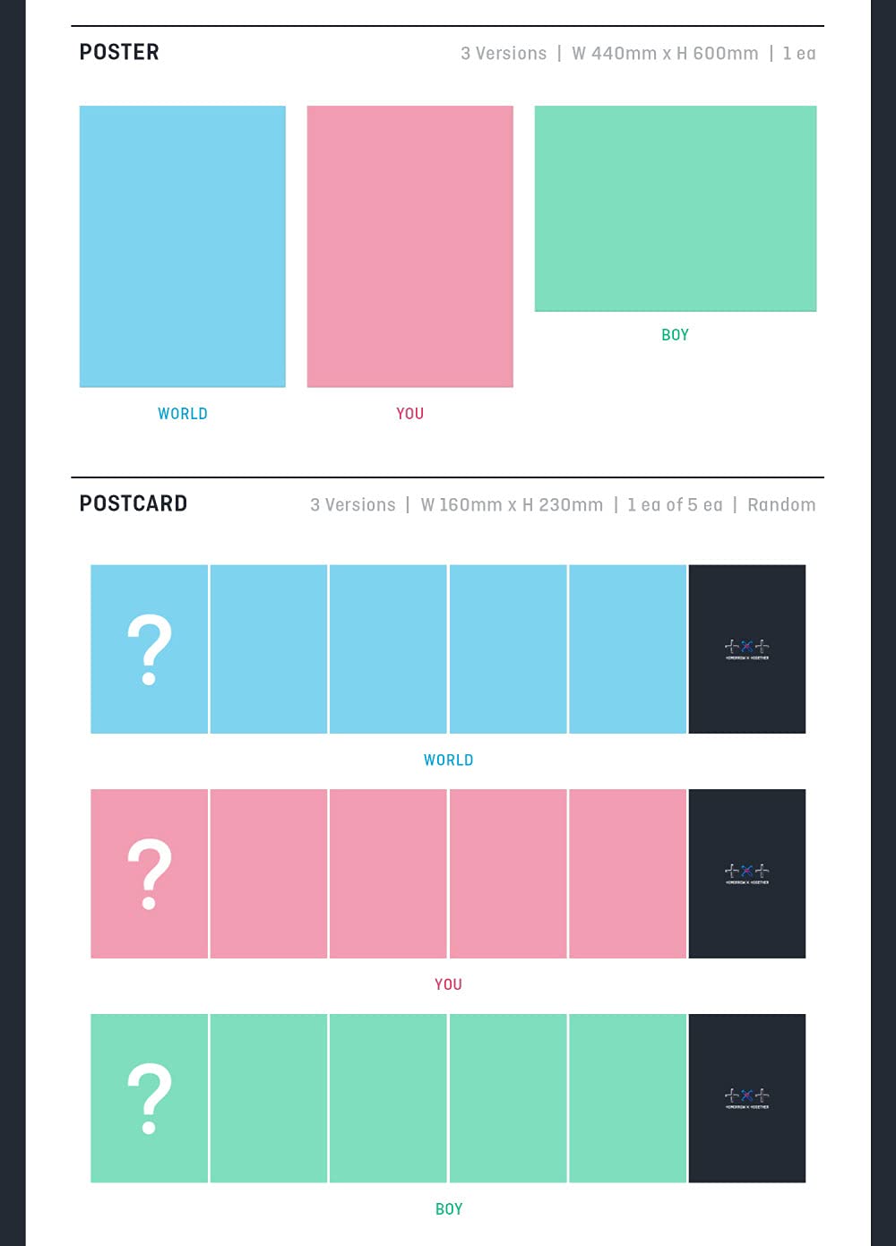 TXT - Chaos Chapter : Freeze Album (Random ver.)