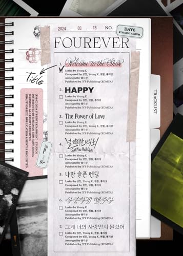 DAY6 FOUREVER 8th Mini Album (Standard Purple Version)