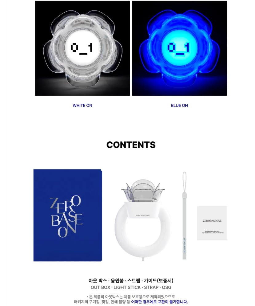 ZEROBASEONE Official Light Stick – K-POP Concert Fanlight