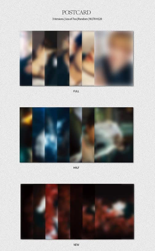 ENHYPEN DARK BLOOD Photobook 3 Ver SET