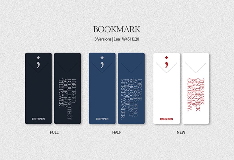 ENHYPEN DARK BLOOD Photobook 3 Ver SET