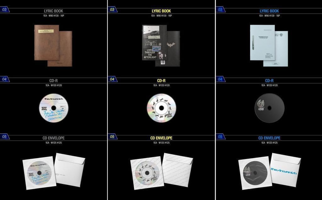 ENHYPEN THE SIN : VANISH 7th Mini Photobook Album (All 3 SET)