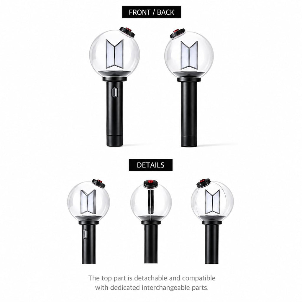 BTS Official LIGHTSTICK VER.4 + 7 Official Photocards Set