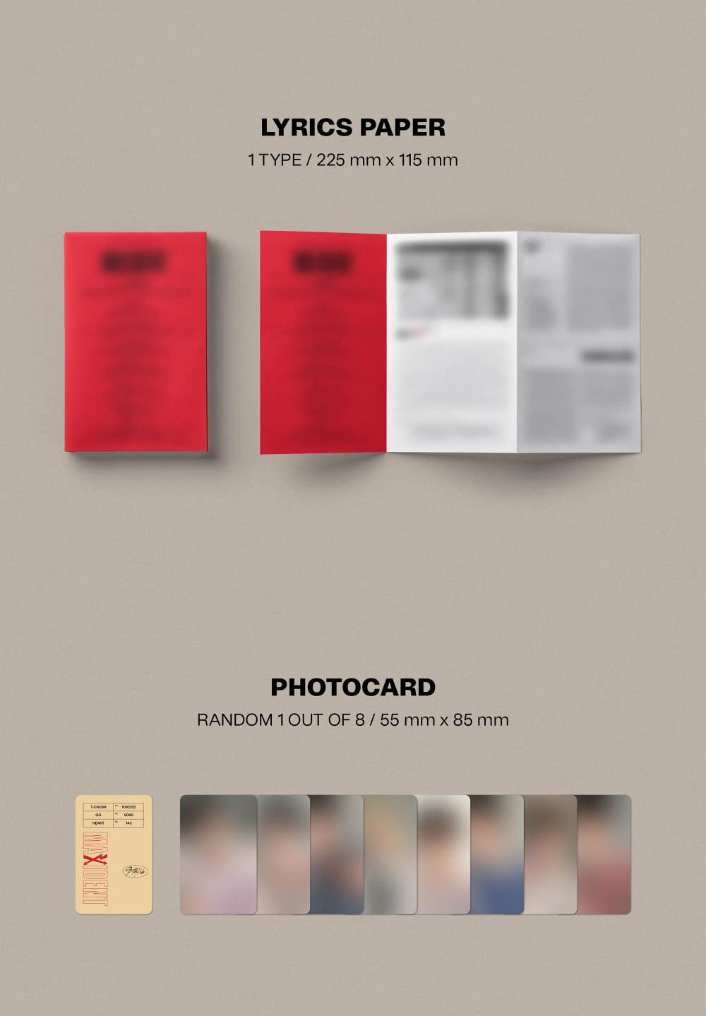 Stray Kids - MAXIDENT [CASE ver.] Album (Random ver.)