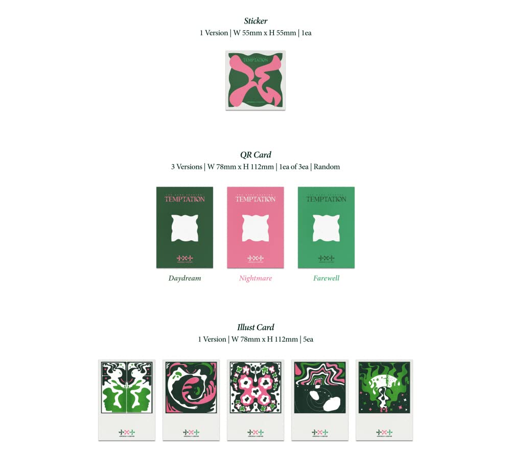 Tomorrow X Together TXT - The Name Chapter : Temptation [Weverse Albums ver.]