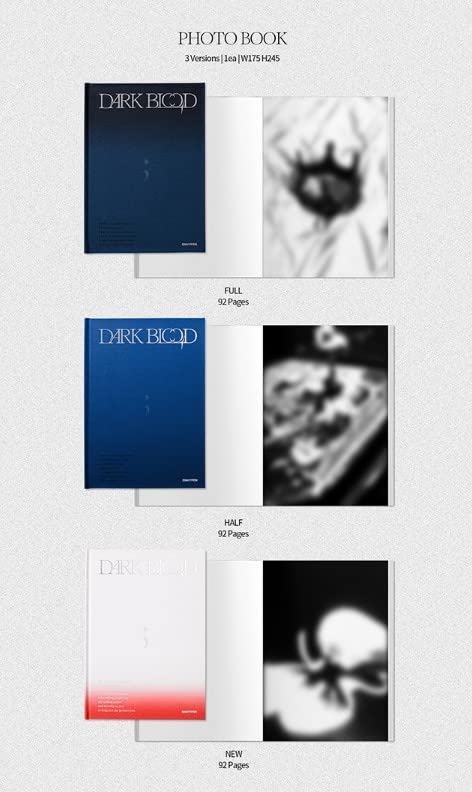 ENHYPEN DARK BLOOD Photobook 3 Ver SET