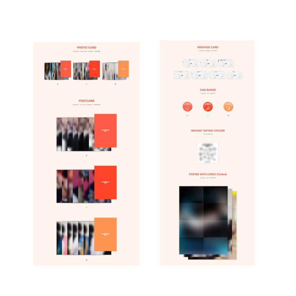 ENHYPEN – Manifesto : Day 1 (Set Ver.) – 3 Album Set