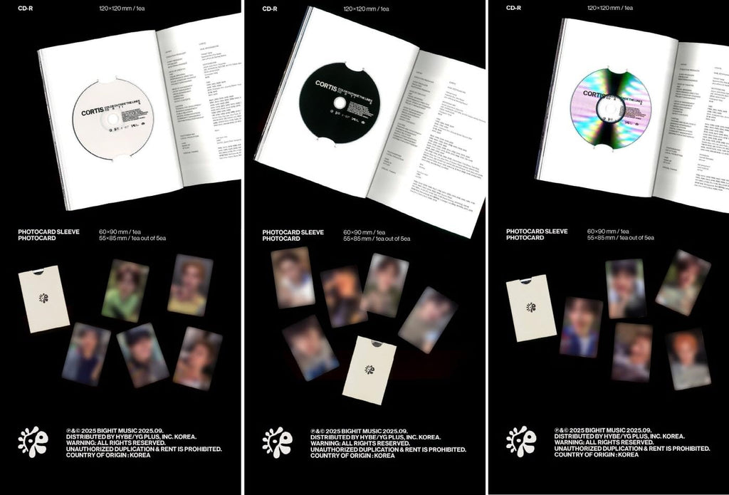 Cortis – 1st EP Color Outside The Lines CD (3 Versions Set)