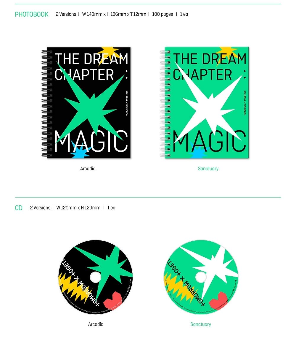 Bighit Ent Tomorrow X Together TXT - The Dream Chapter : Magic [Random ver.]