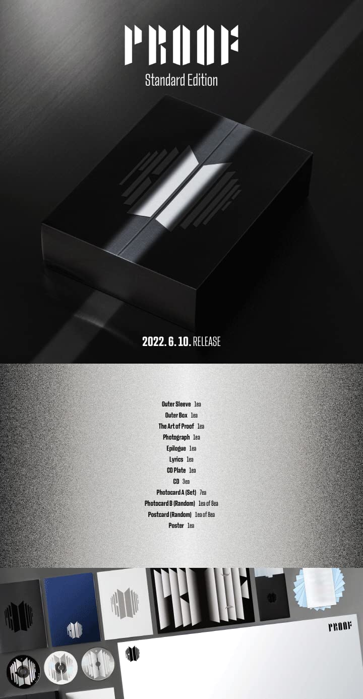 BTS Proof Anthology Album Standard Edition 3 CD
