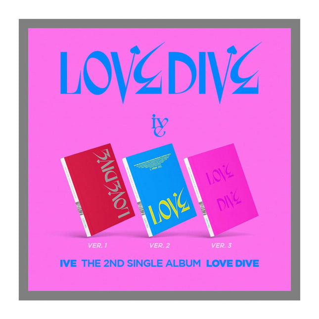 IVE LOVE DIVE 2nd Single Album (Random )