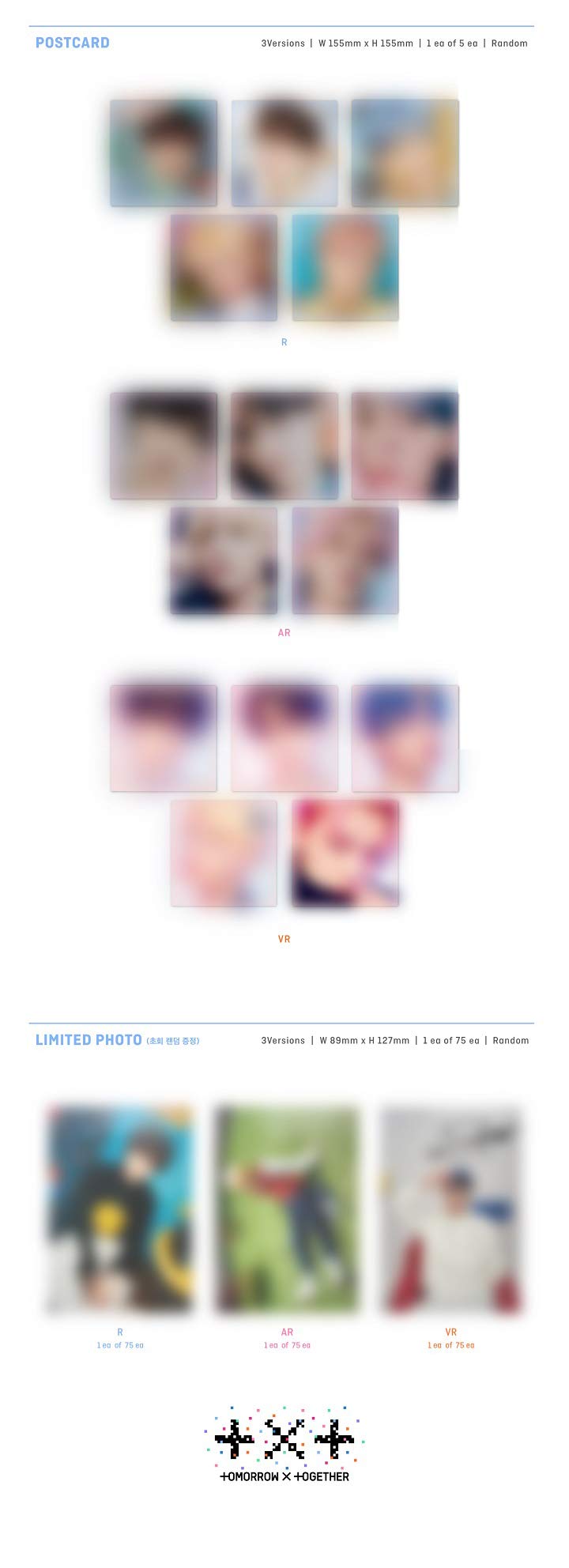 TXT Minisode 1 : Blue Hour 3rd Mini Album 3 Version SET CD