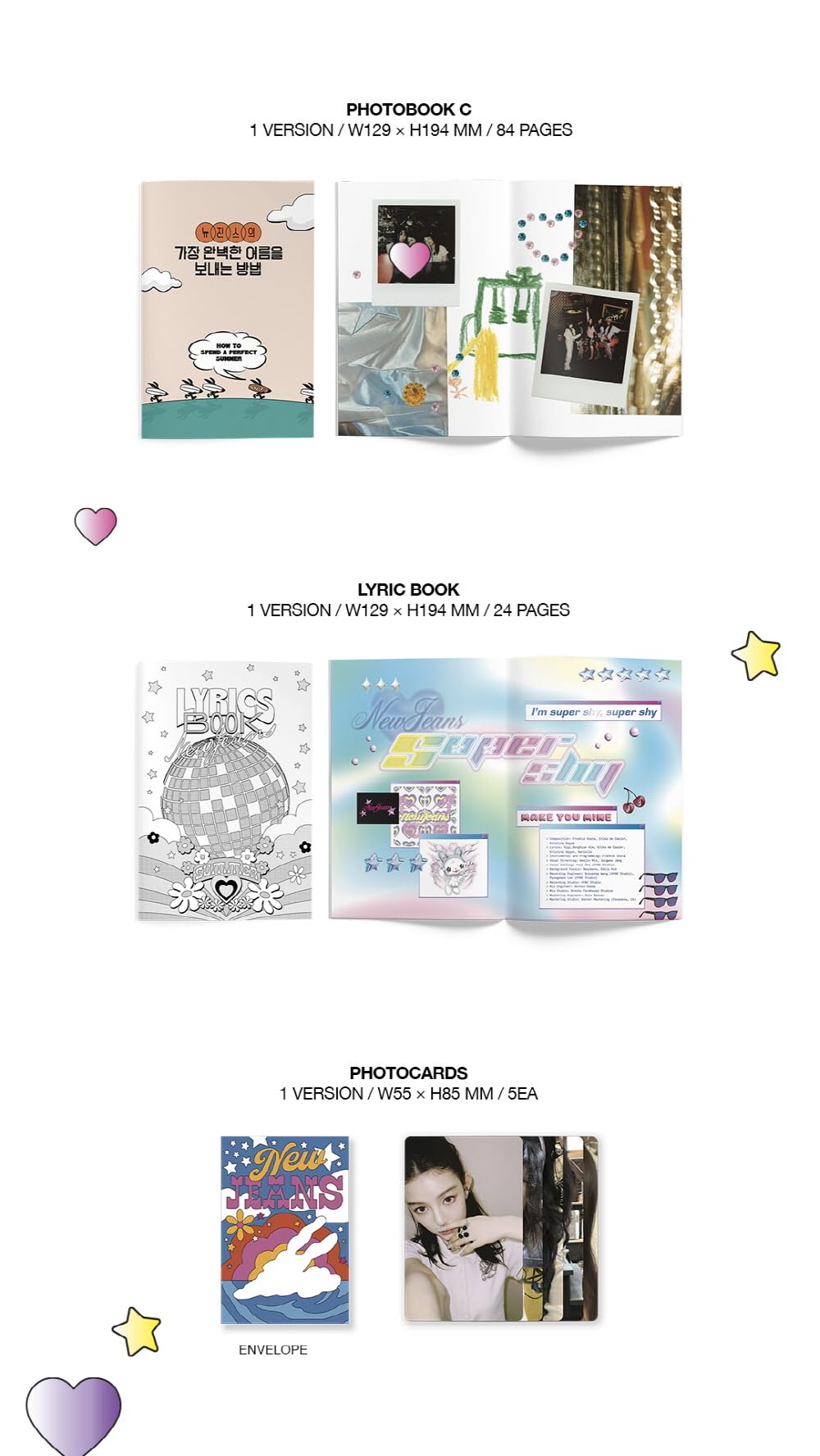 NewJeans - Get Up [The Powerpuff Girls X NJ Box ver.] Album (B ver.)