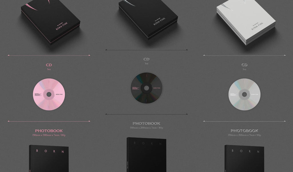 BLACKPINK BORN PINK 2nd Album BOX SET Version  (Random)