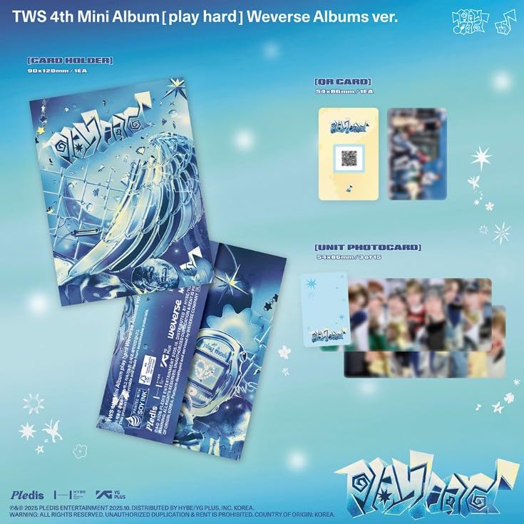 TWS play hard [Weverse Albums ver.] 4th Mini Album