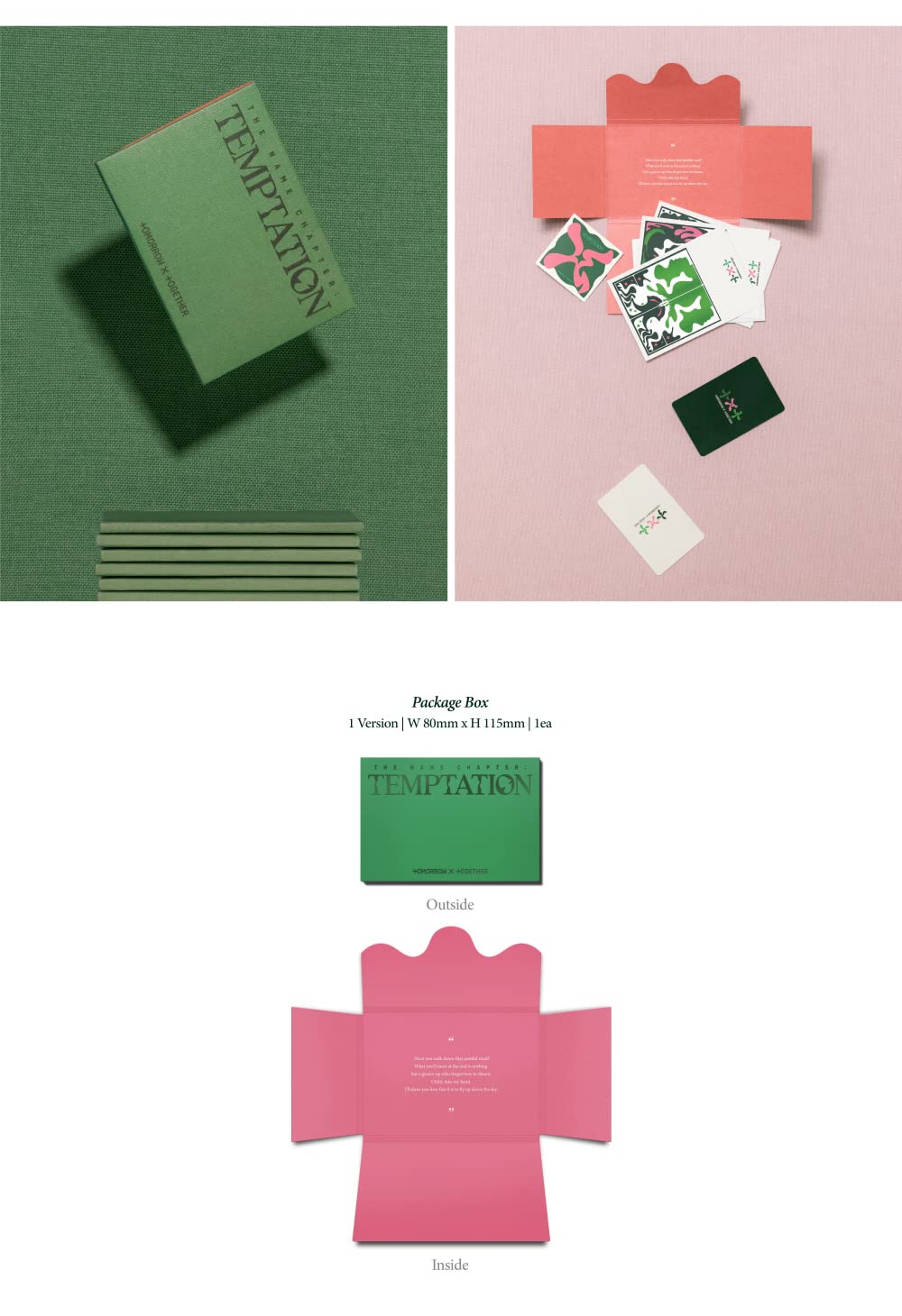 Tomorrow X Together TXT - The Name Chapter : Temptation [Weverse Albums ver.]