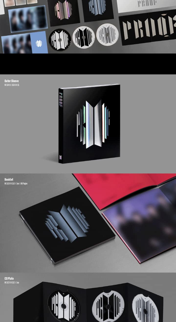 BTS Proof Anthology Album SET(Standard+Compact) Edition