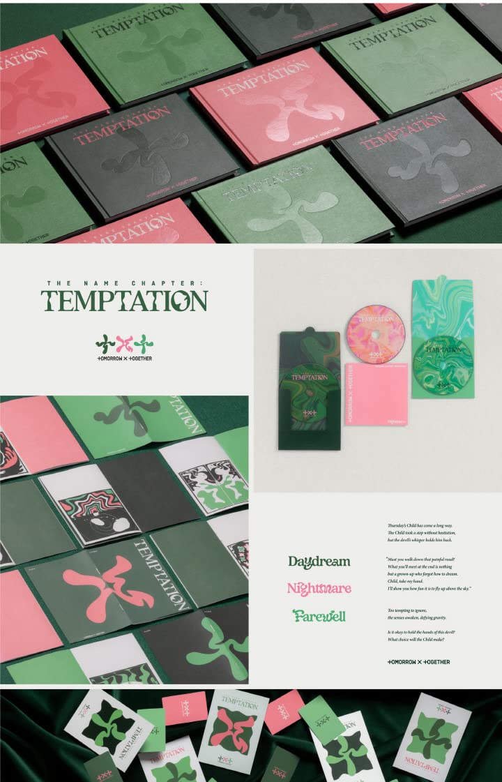 TXT The Name Chapter : TEMPTATION 5th Mini Album CD SET (Daydream+Nightmare+Farewell)
