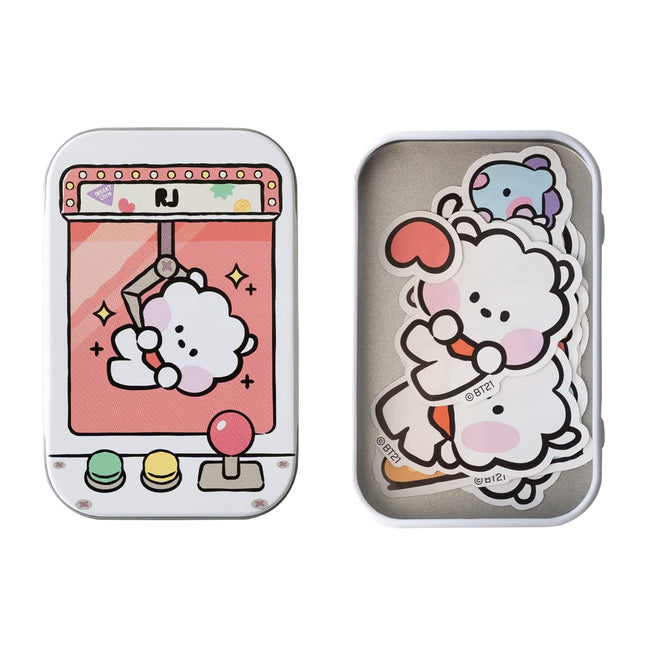 BT21 RJ Tin Case Sticker Set — Last Stock