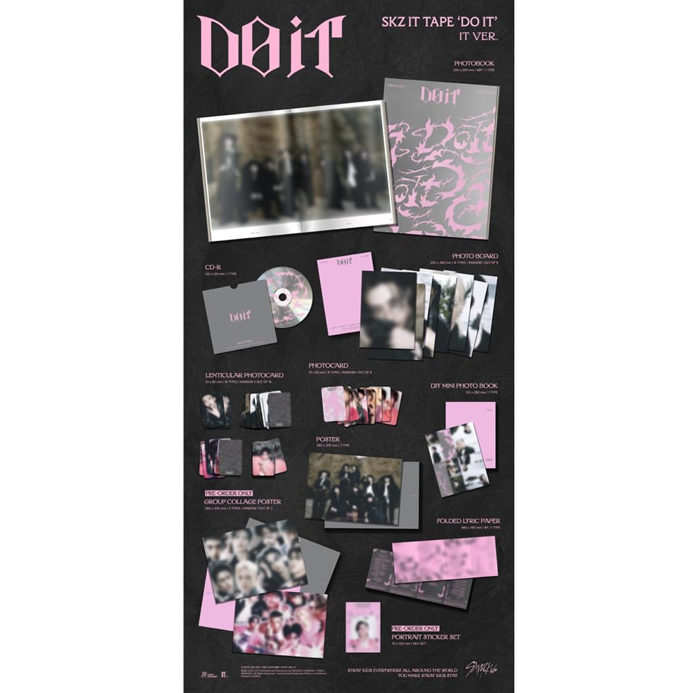 Stray Kids Album - DO IT SKZ IT TAPE (IT Ver.)