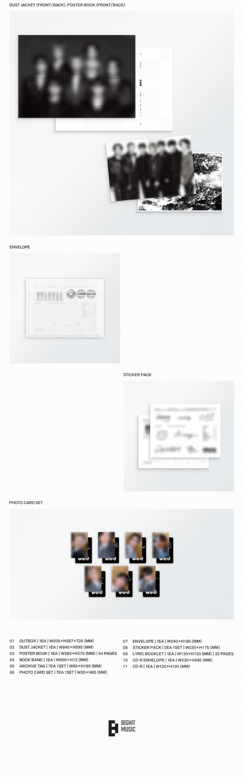 (3 Ver Set:1Standard+Legend+WeverseAlbums) BTS ARIRANG 5th Album