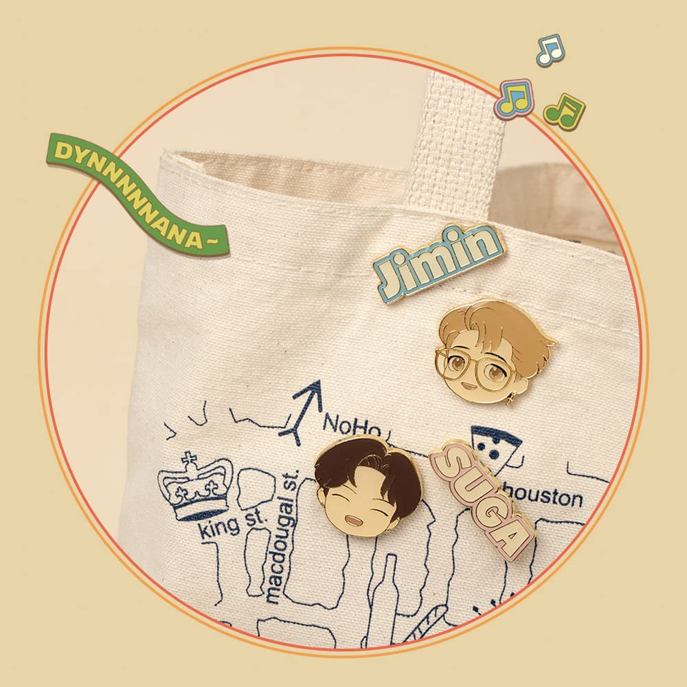 BTS TinyTan Dynamite Metal Pin Badge (Jimin)
