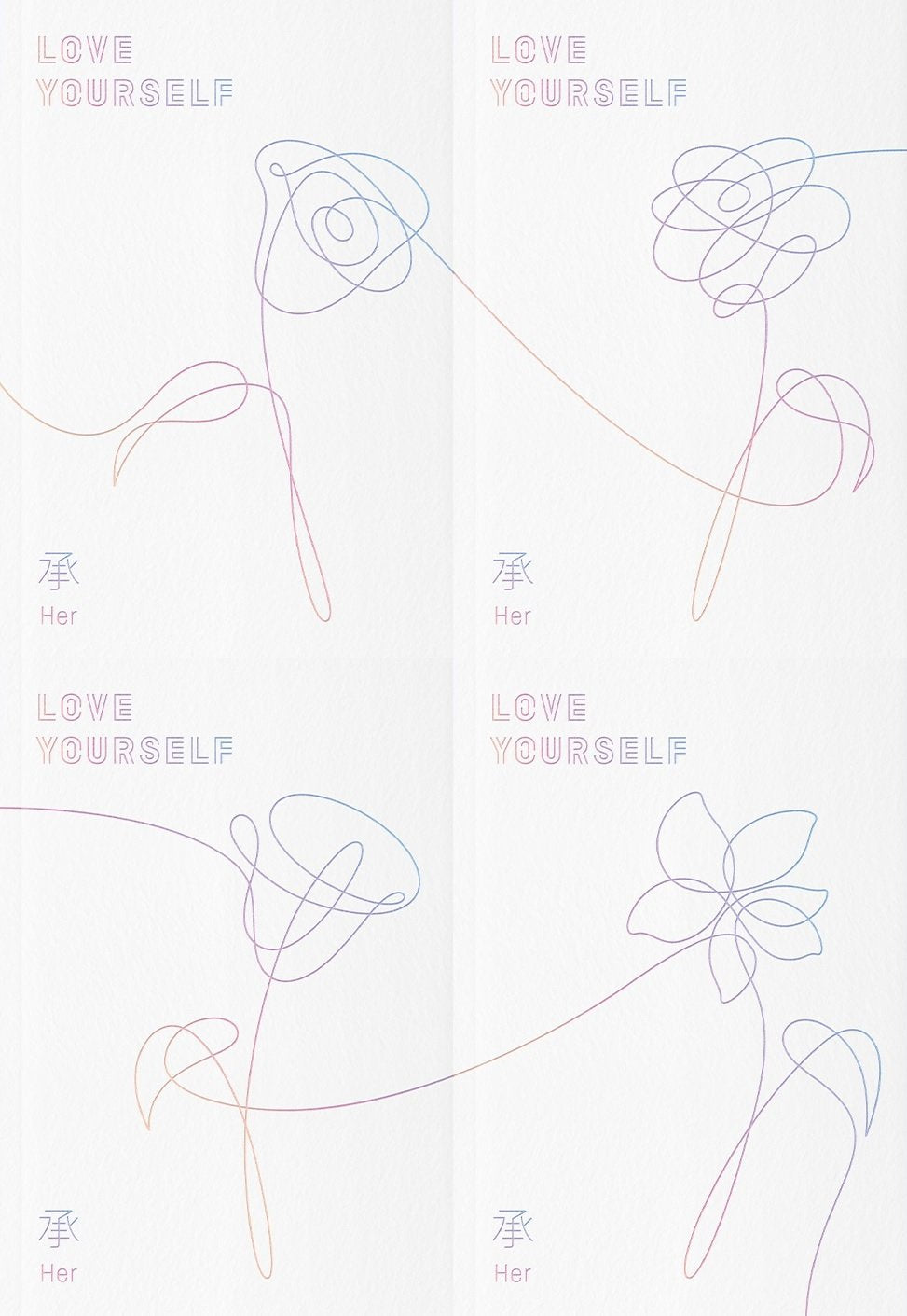 BTS - LOVE YOURSELF 承 [Her] [Random ver.]