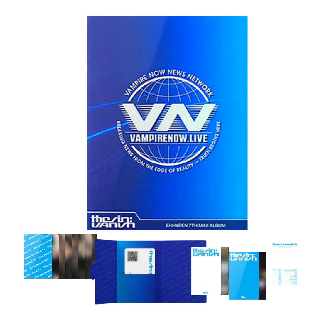 ENHYPEN THE SIN : VANISH 7th Mini Album [Weverse Ver.] QR Card  NO CD, Digital Contents Album