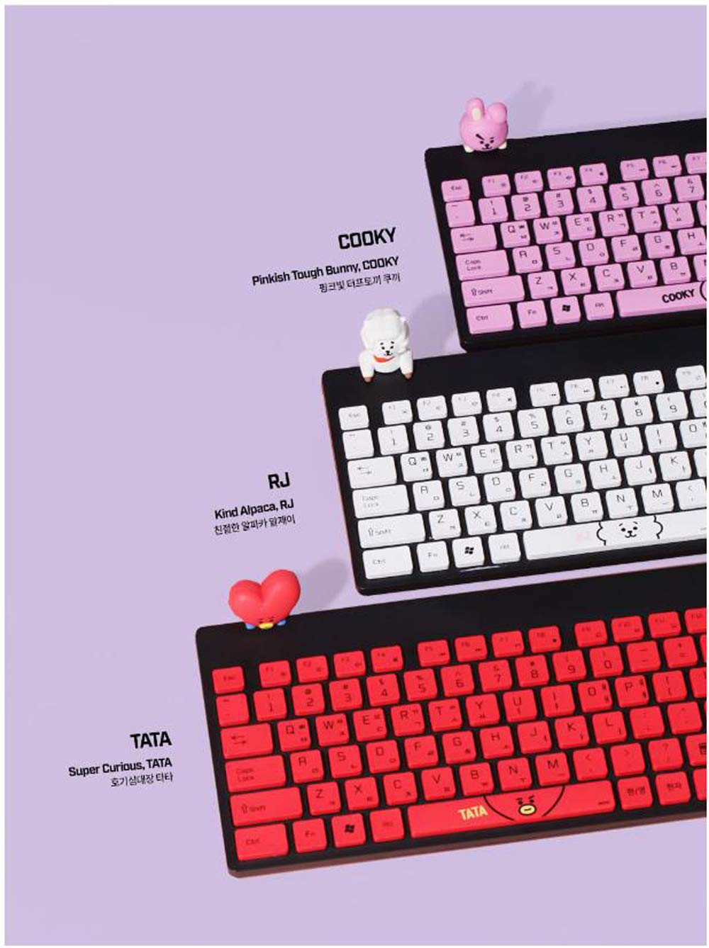 BT21 Royche RJ Keyboard (Bluetooth Not Supported)