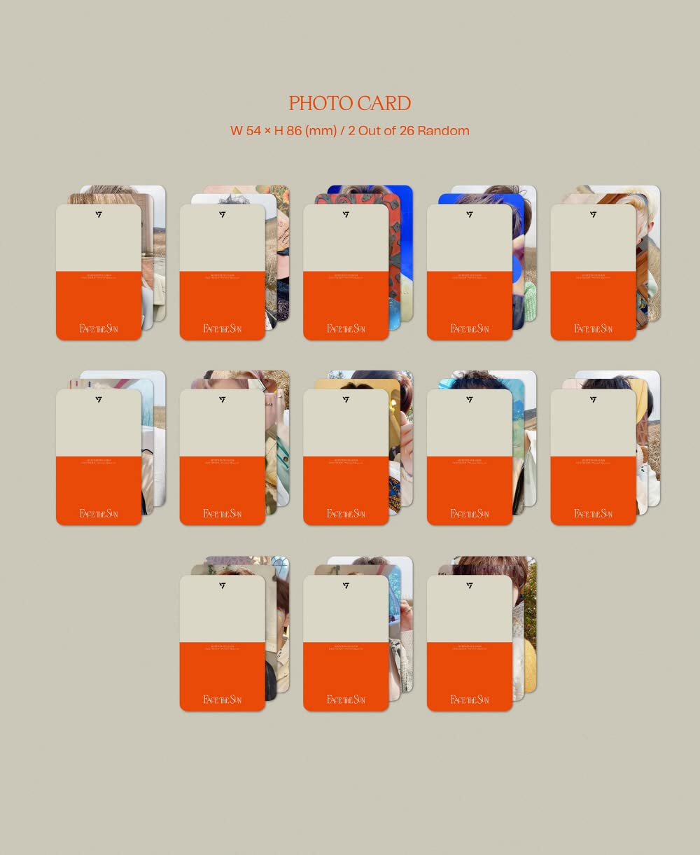 SEVENTEEN – Face the Sun (Weverse Albums Ver.) | Random Version, Official K-pop Album (120 x 80 mm)