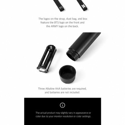BTS Army Bomb Ver.4 official concert lightstick with Bluetooth sync